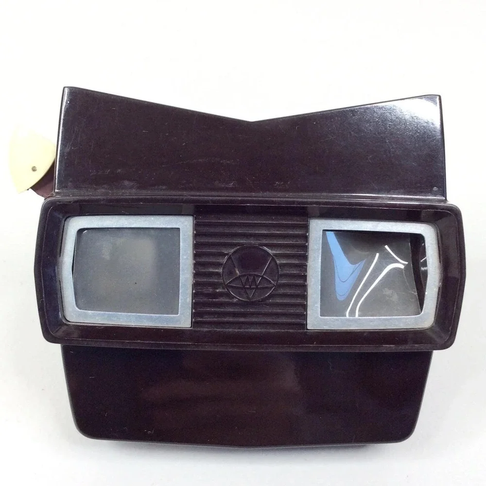 Vintage 1970s Sawyer's View-Master 3D Stereoscopic Viewer Brown